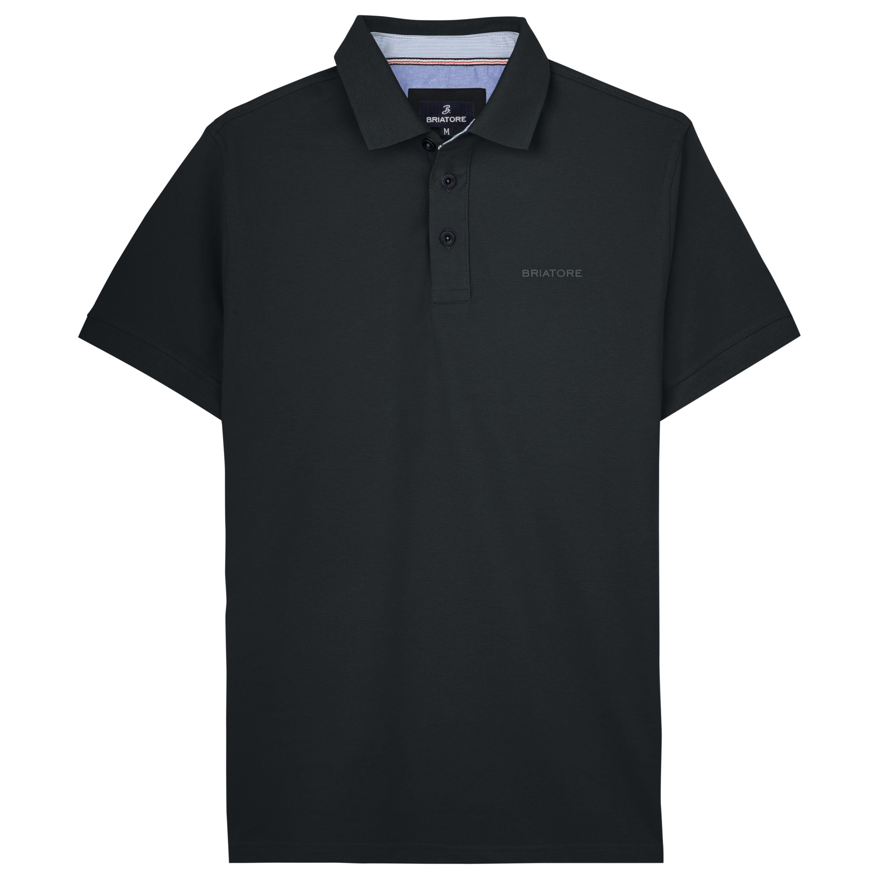 Poloshirt Schwarz